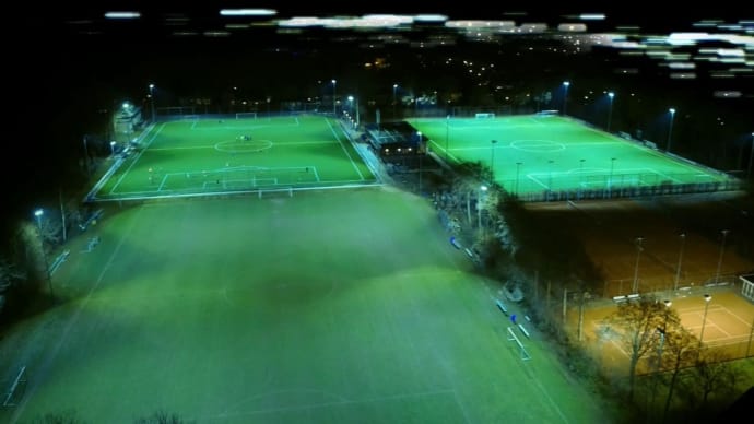 LED-verlichting van OVI Group bij FC Bergh