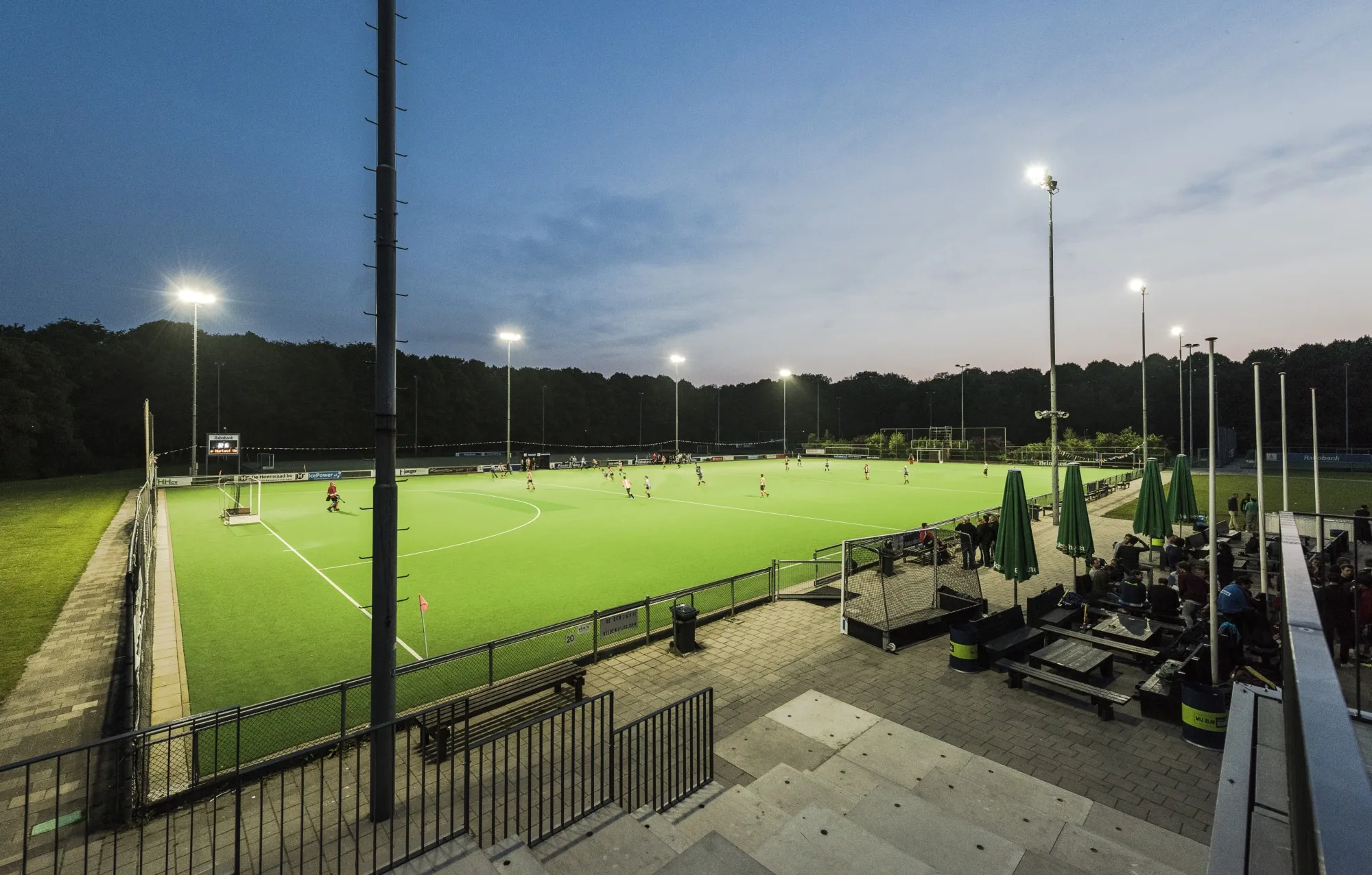 LED lighting by OVI Group at hockey club Hurley