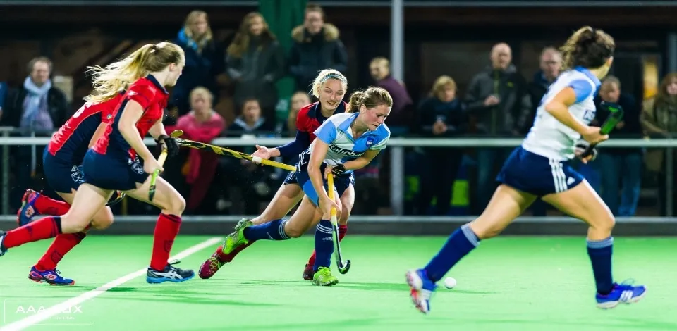 LED-verlichting van OVI Group bij hockeyclub Hurley