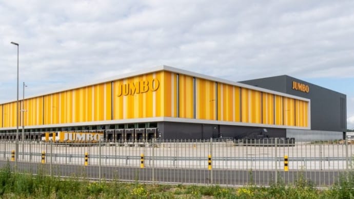 LED-verlichting van OVI Group bij het Jumbo distributiecentrum in Nieuwegein