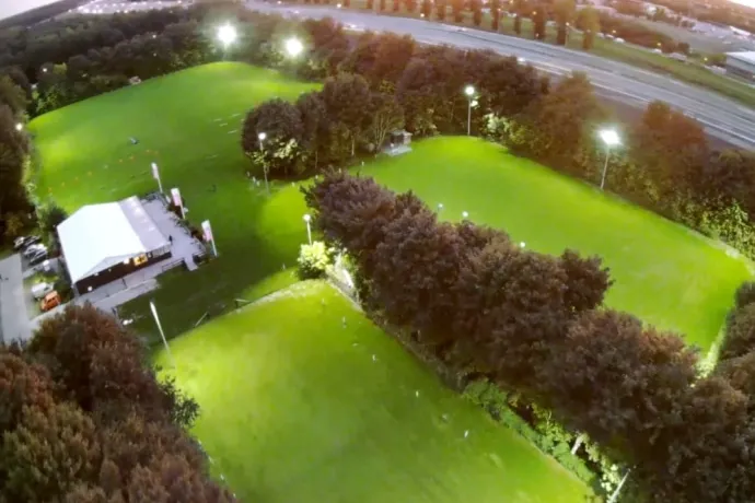 LED-verlichting van OVI Group bij Kynologenclub Pampus