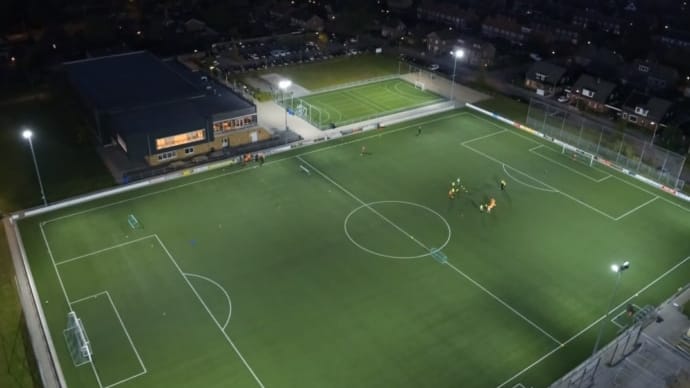 LED-verlichting van OVI Group bij MFC Klarenbeek
