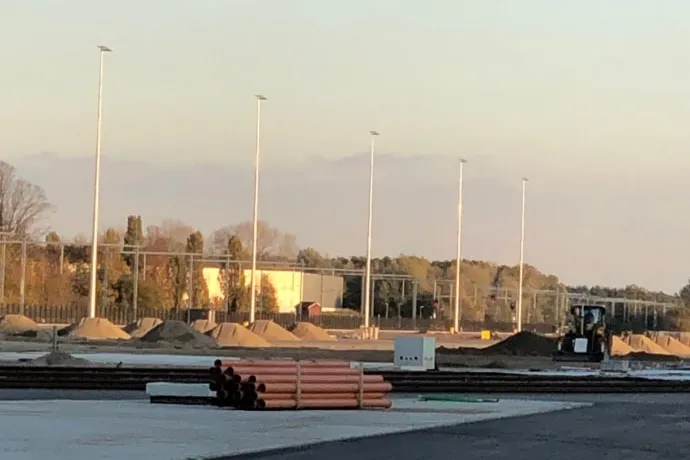 LED-verlichting van OVI Group bij Cabooter Rail Terminal