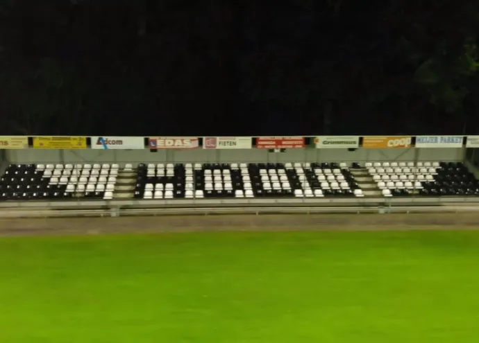 LED-verlichting van OVI Group bij SV Hodo