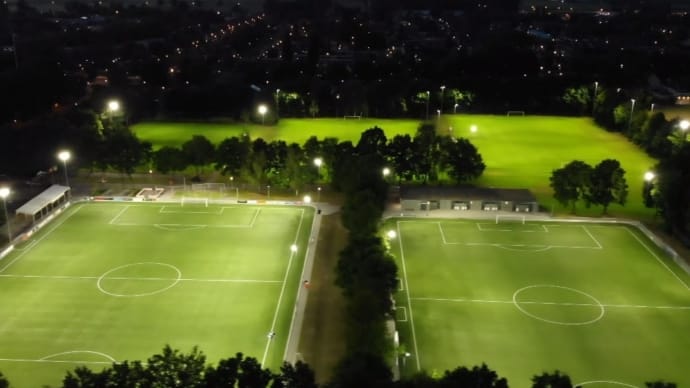 LED-verlichting van OVI Group bij WSC Waalwijk